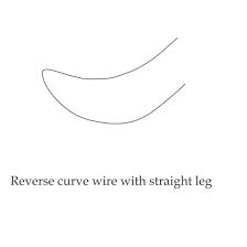 Orthodontic wire Reverse curve (NiTi Round)