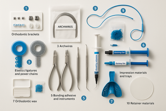 Top 10 Must-Have Orthodontic Supplies for Every Clinic